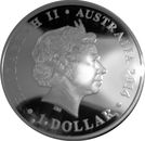 1 Dollar - Elizabeth II (Megafauna - Thylacoleo)