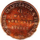 ½ Penny (Crombie,Clapperton & Findlay - Melbourne, Victoria)