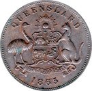 ½ Penny (John Pettigrew & Co. - Ipswich, Queensland)