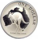 1 Dollar - Elizabeth II ("Kangaroo" Silver Bullion Coinage)