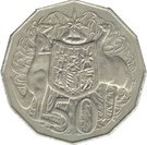 50 Cents - Elizabeth II (2nd portrait; Dodecagonal type)