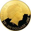 100 Dollars - Elizabeth II (Celestial Dome - Northern Sky)