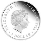 1 Dollar - Elizabeth II (75th Anniversary of WWII - The Rats of Tobruk)