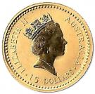 15 Dollars - Elizabeth II ("Australian Nugget" Gold Bullion Coinage)
