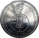 10 Cents - Elizabeth II (50th Anniversary of Decimal Currency)