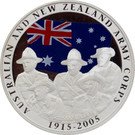 1 Dollar - Elizabeth II (90th Anniversary Gallipoli Landings)