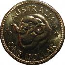 1 Dollar - Elizabeth II (Rams Head)