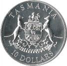 10 Dollars - Elizabeth II (Tasmania)