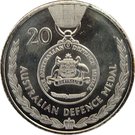 20 Cents - Elizabeth II (Australian Defence Medal)