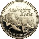 200 Dollars - Elizabeth II ("Koala" Platinum Bullion Coinage)