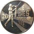 20 Cents - Elizabeth II (Ashes Cricket Since 1882)