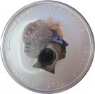 2 Dollars - Elizabeth II ("Lunar Year Series II" Silver Bullion Coinage)
