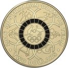 2 Dollars - Elizabeth II (2016 Australian Olympic Team - Black)