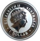 1 Dollar - Elizabeth II ("Lunar Year Series" Silver Bullion Coinage)