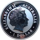 1 Dollar - Elizabeth II (Australian Kookaburra)