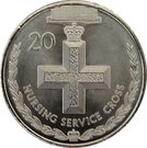 20 Cents - Elizabeth II (Nursing Service Cross)