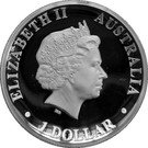 1 Dollar - Elizabeth II (Australian Kangaroo)