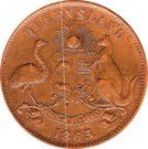 1 Penny (D.T.Mulligan - Toowoomba, Rockhampton)