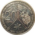 20 Cents - Elizabeth II (Centenary of Federation - Australian Capital Territory)