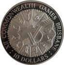 10 Dollars - Elizabeth II (XII Commonwealth Games)