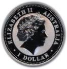 1 Dollar - Elizabeth II ("Lunar Year Series" Silver Bullion Coinage)