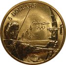 5 Dollars - Elizabeth II (Archery)