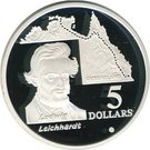 5 Dollars - Elizabeth II (Ludwing Leichhardt)