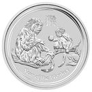 50 Cents - Elizabeth II ("Lunar Year Series II" Silver)