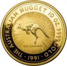 2500 Dollars - Elizabeth II ("Kangaroo" Gold Bullion Coinage)