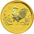 5 Dollars - Elizabeth II (Year of the Rooster)