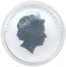 50 Cents - Elizabeth II ('Lunar Series II' Silver Bullion Coinage; colourized)