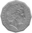 50 Cents - Elizabeth II (Australian Capital Territory)