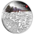 1 Dollar - Elizabeth II (ANZAC Spirit 100th Anniversary Series - Be Worthy of Them)
