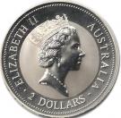 2 Dollars - Elizabeth II (Australian Kookaburra)