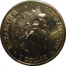 1 Dollar - Elizabeth II (Year of the Ox)