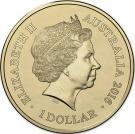 1 Dollar - Elizabeth II (Year of the Monkey)
