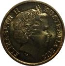 2 Dollars - Elizabeth II (Remembrance Day - Poppy Flower; Colourised)