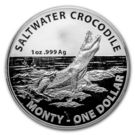 1 Dollar - Elizabeth II (Saltwater Crocodiles - Monty)