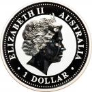 1 Dollar - Elizabeth II ("Lunar Year Series" Silver Bullion Coinage)