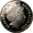 50 Cents - Elizabeth II (60th Anniversary of the Coronation of Her Majesty Queen Elizabeth II; Silver Proof)