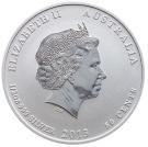 50 Cents - Elizabeth II ("Lunar Year Series II" Silver Bullion Coinage)