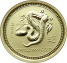 15 Dollars - Elizabeth II (Year of the Snake)