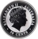 50 Cents - Elizabeth II ("Lunar Year Series" Silver Bullion)
