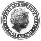 1 Dollar - Elizabeth II (Year of the Tiger; Silver Bullion)