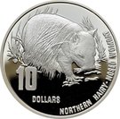 10 Dollars - Elizabeth II (Wombat)