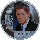 1 Dollar - Elizabeth II (Prince Henry of Wales 21st Birthday)
