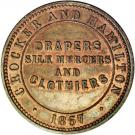 ½ Penny (Crocker & Hamilton - Adelaide, South Australia)