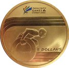 5 Dollars - Elizabeth II (2000 Paralympic Games)