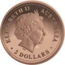 2 Dollars - Elizabeth II (Kookaburra)
