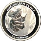 50 Cents - Elizabeth II ("Koala" Silver Bullion Coinage)
